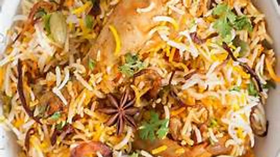 Chicken Dum Biryani (Serves 1)