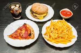 Arranged Food and Objects