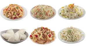 Arranged Food and Objects