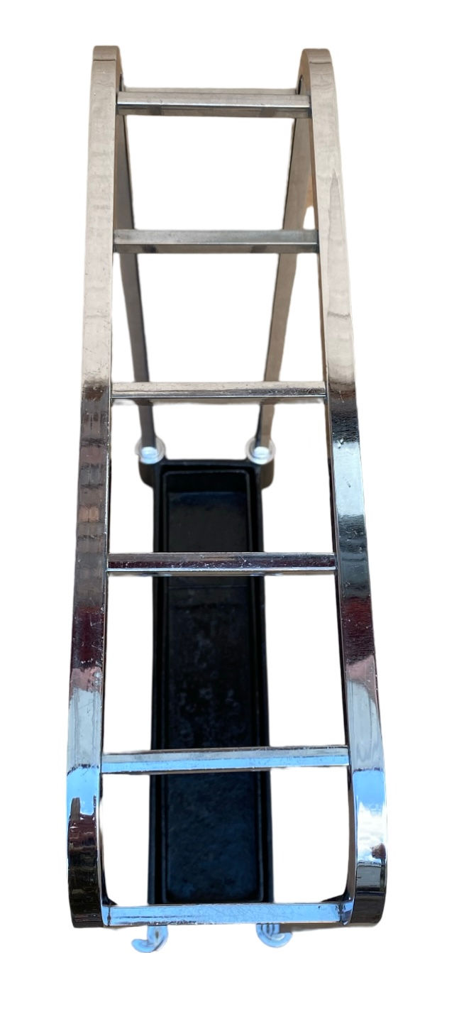 Thumbnail: Art Deco Chrome Umbrella Stand