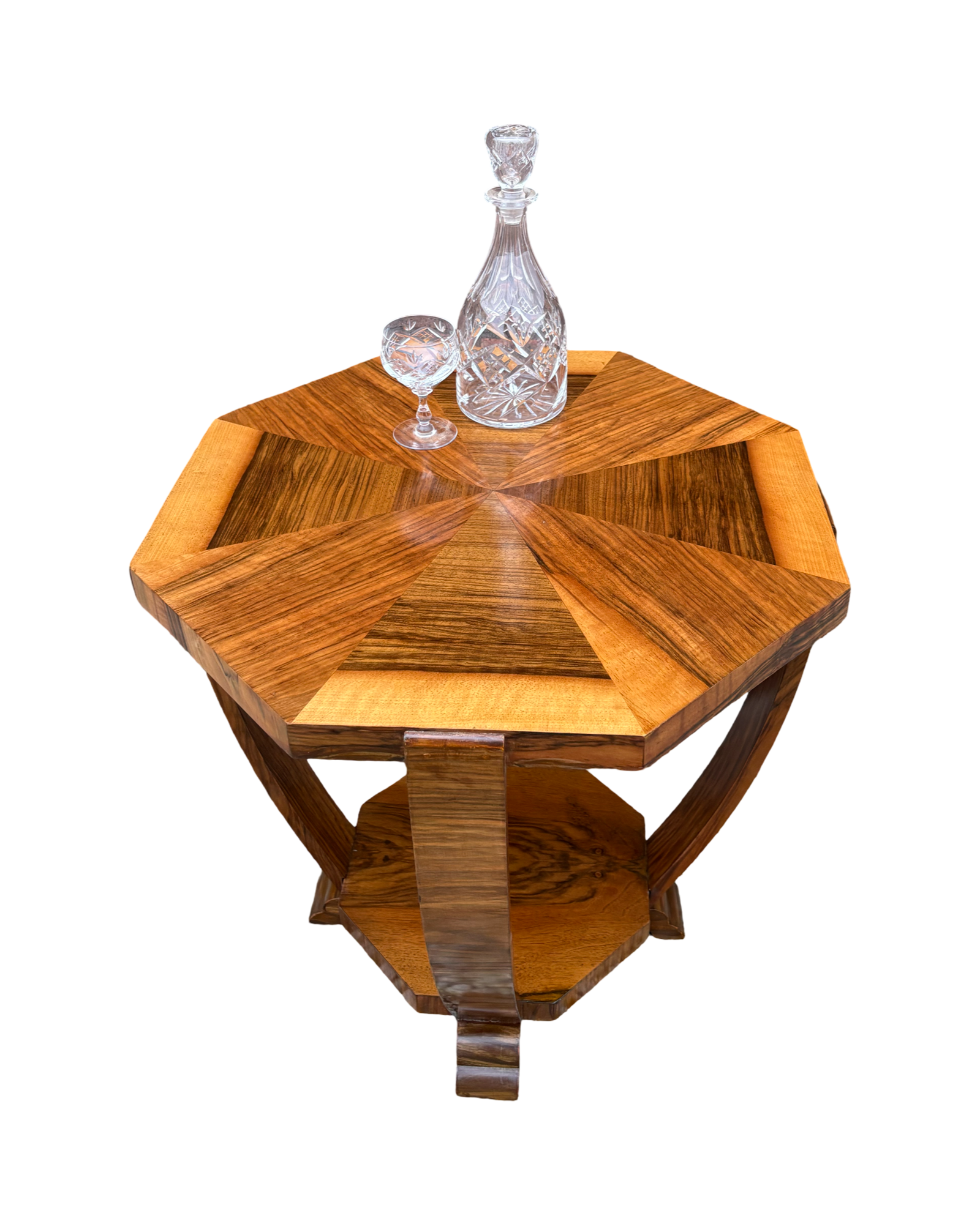 Art Deco Geometric Octagonal coffee table