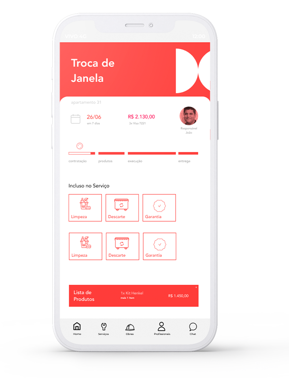 Henkel — protótipo da solução digital