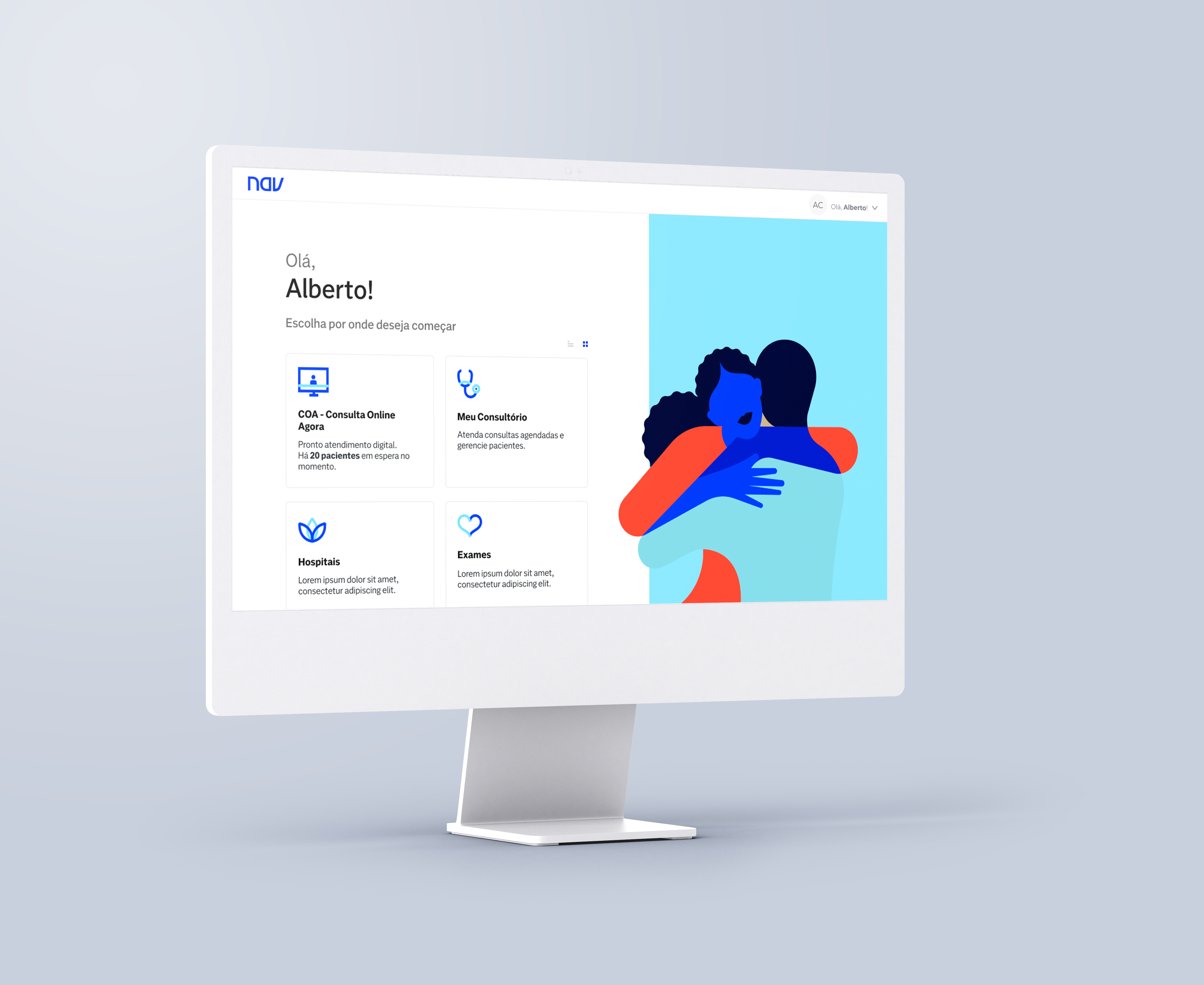 NAV Pro — fluxo completo da plataforma