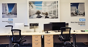 West Herts Hospital Trust Wall art