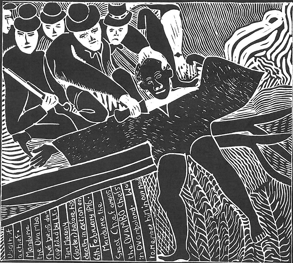 Death of Chief Manduma