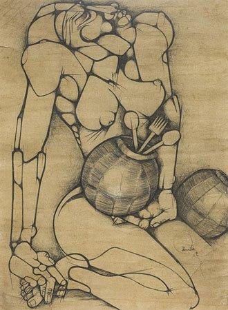 Kneeling Woman with Beer Pots.jpg