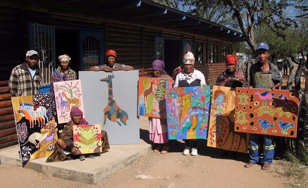 Kuru Art Group Photo Sept 2017