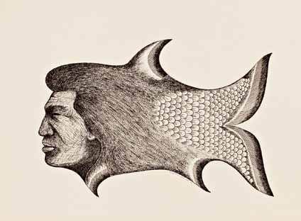 Fish with Human Face