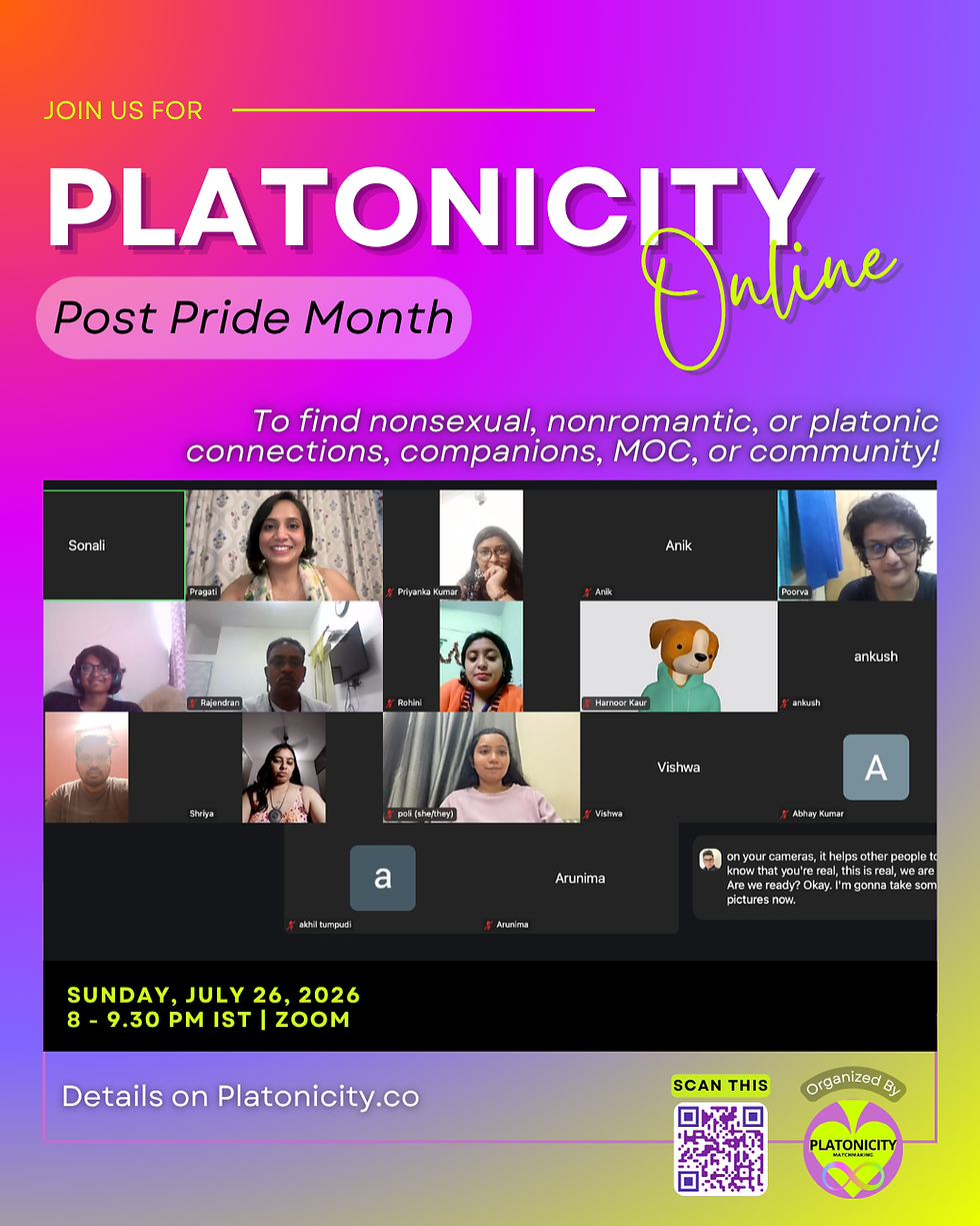 Platonicity ONLINE | Post Pride | July 2026
