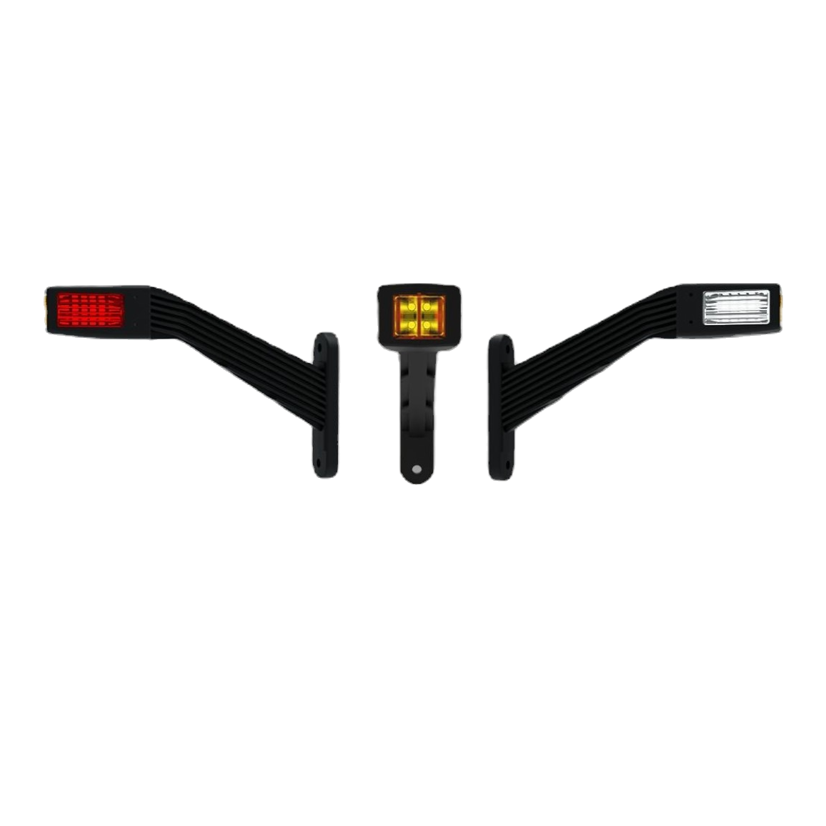 3 funkcijų LED šoninis žibintas FT-145, dešinėje