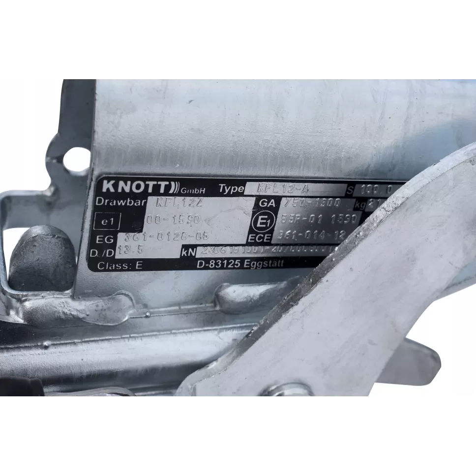Miniatiūra: KNOTT stabdžių mechanizmas, 1300kg KFL12