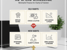 The No-Spend Challenge: A Minimalist Reset for Your Money and Mind