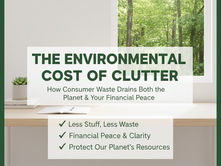 The Environmental Cost of Clutter: How Consumer Waste Drains Both the Planet & Your Financial Peace