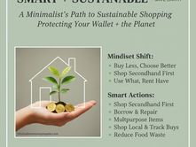 A Minimalist’s Path to Sustainable Shopping: Protecting Your Wallet + the Planet