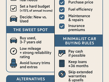The Minimalist’s Guide to Car Buying: Spend Less, Live More