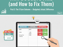 3 Core Budgeting Columns: Your Simple Secret to Financial Success