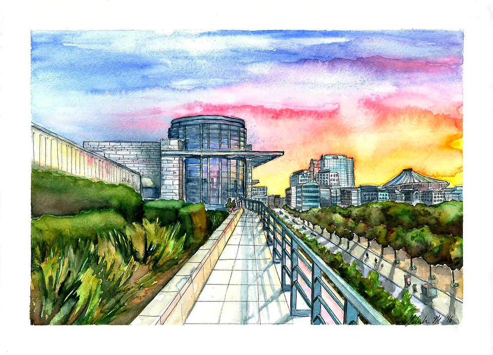 American Embassy Balcony