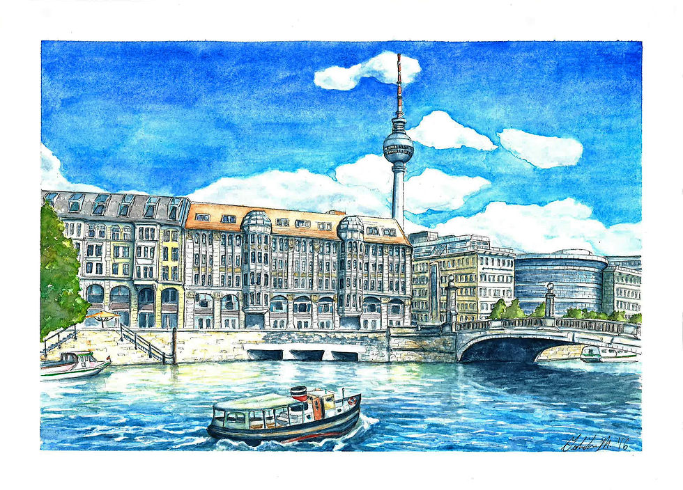 River Spree TV Tower
