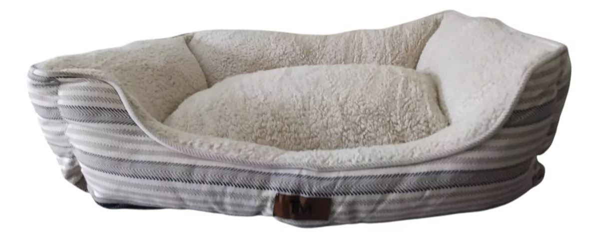 CAMA CUDDLAR BED MEDIUM BEIGE CON LINEAS