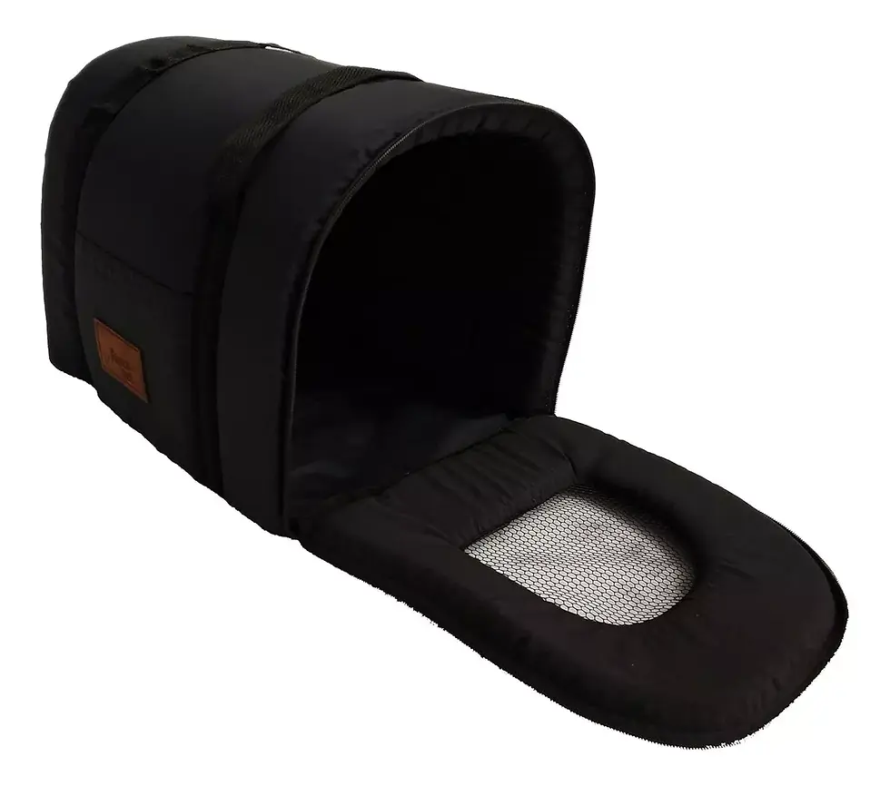 Miniatura: Bolsa De Transporte Cerrada Impermeable Pet, Negro