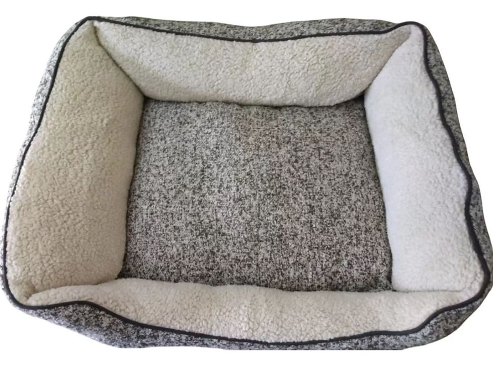 Miniatura: CAMA CUDDLAR BED MEDIUM MARMOLADO GRIS