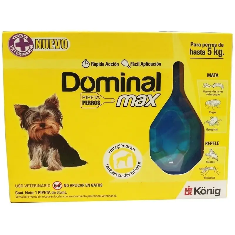 Dominal Max Hasta 5kg.