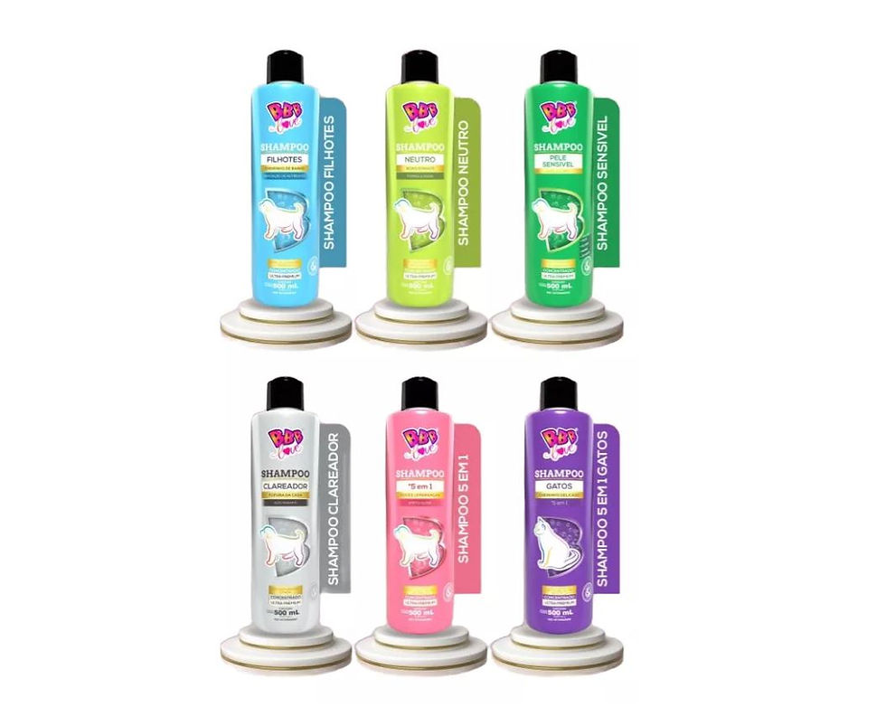 Shampoo con diferentes Formulas y Olores