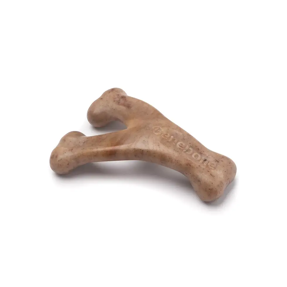 Miniatura: Benebone Pack Puppy Rubber Bone/wishbone Tiny