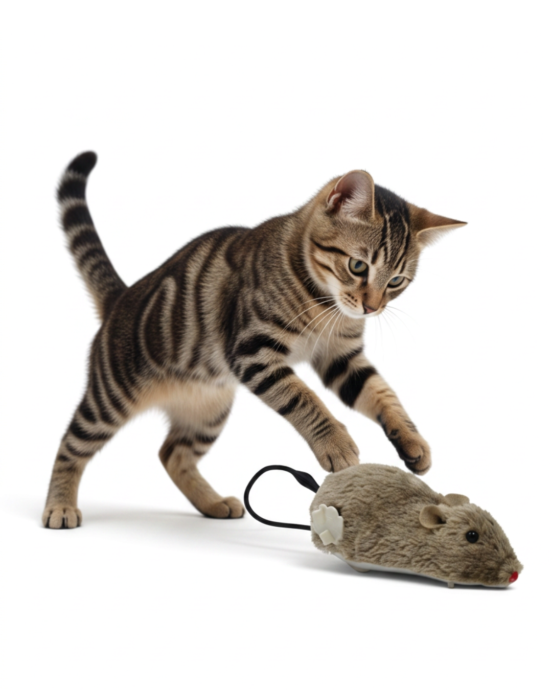 Ratón Mecánico para Gatos