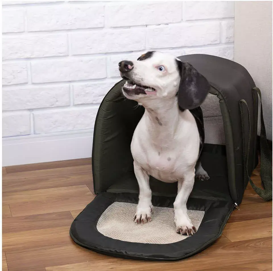 Miniatura: Bolsa De Transporte Cerrada Impermeable Pet, Negro