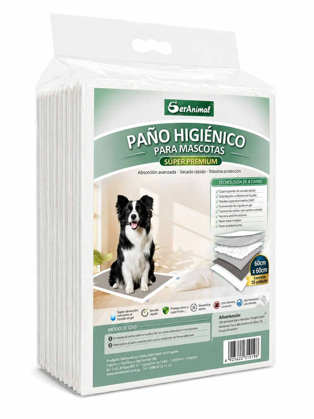 Paños De Entrenamiento Para Mascotas 15un