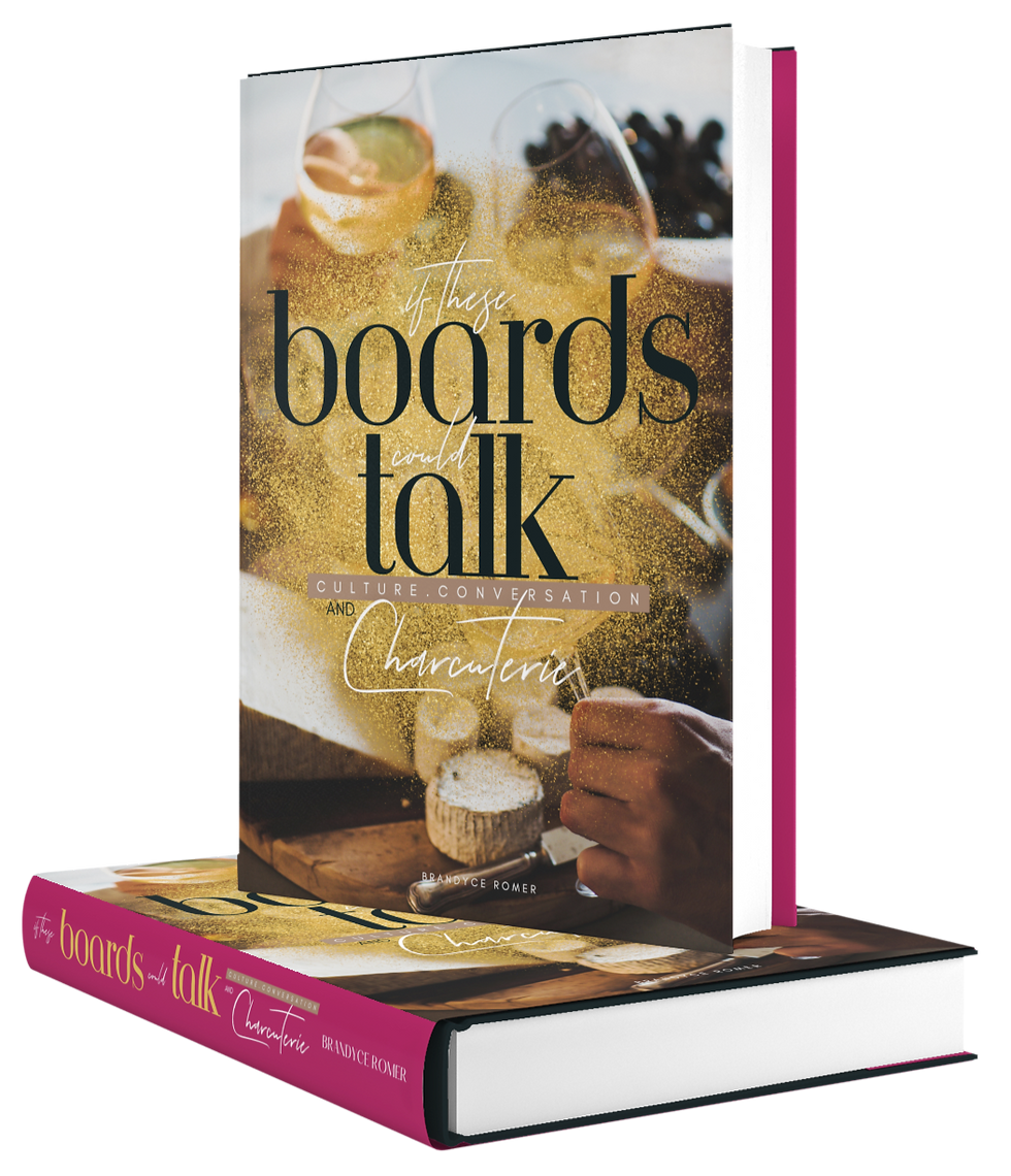 hardcover If These Boards Could Talk charcuterie book