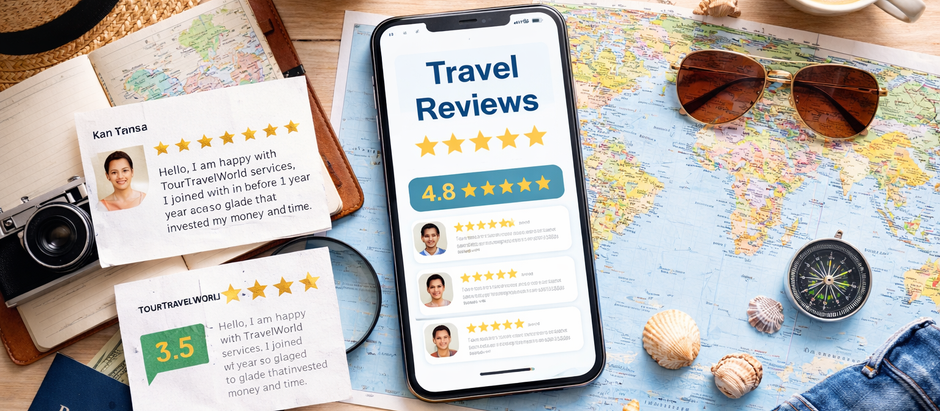 The Role of TourTravelWorld Reviews in Choosing the Right Travel Agent