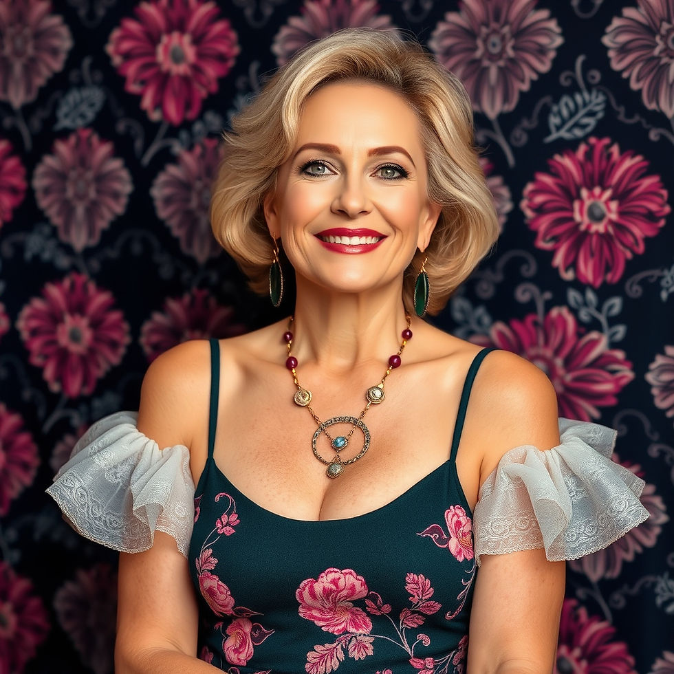 Embracing Midlife Glam: A Journey Through Fashion and Confidence. 