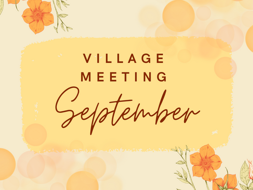 September Board Meeting