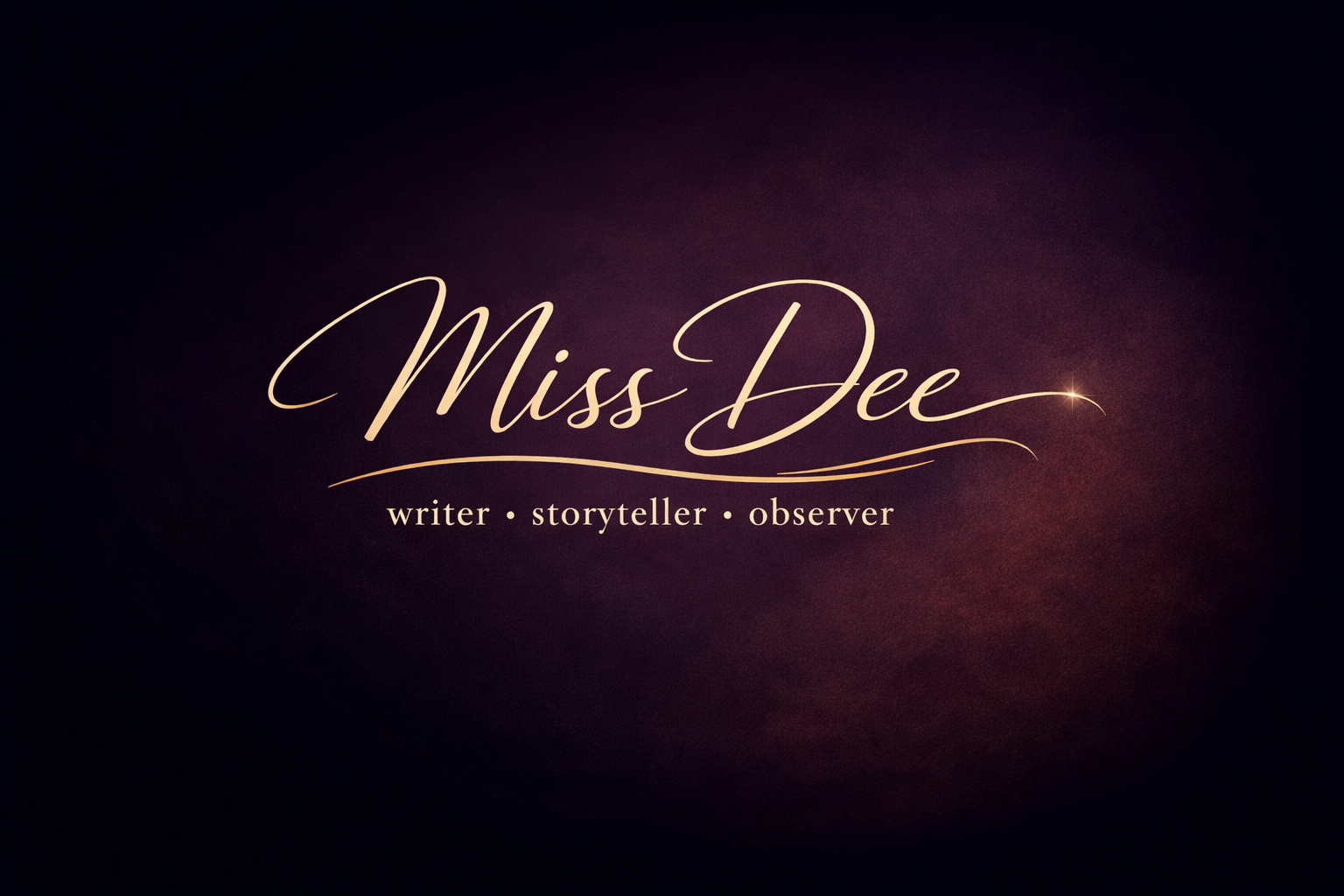 Writer: Miss Dee