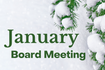 January Village Board Meeting