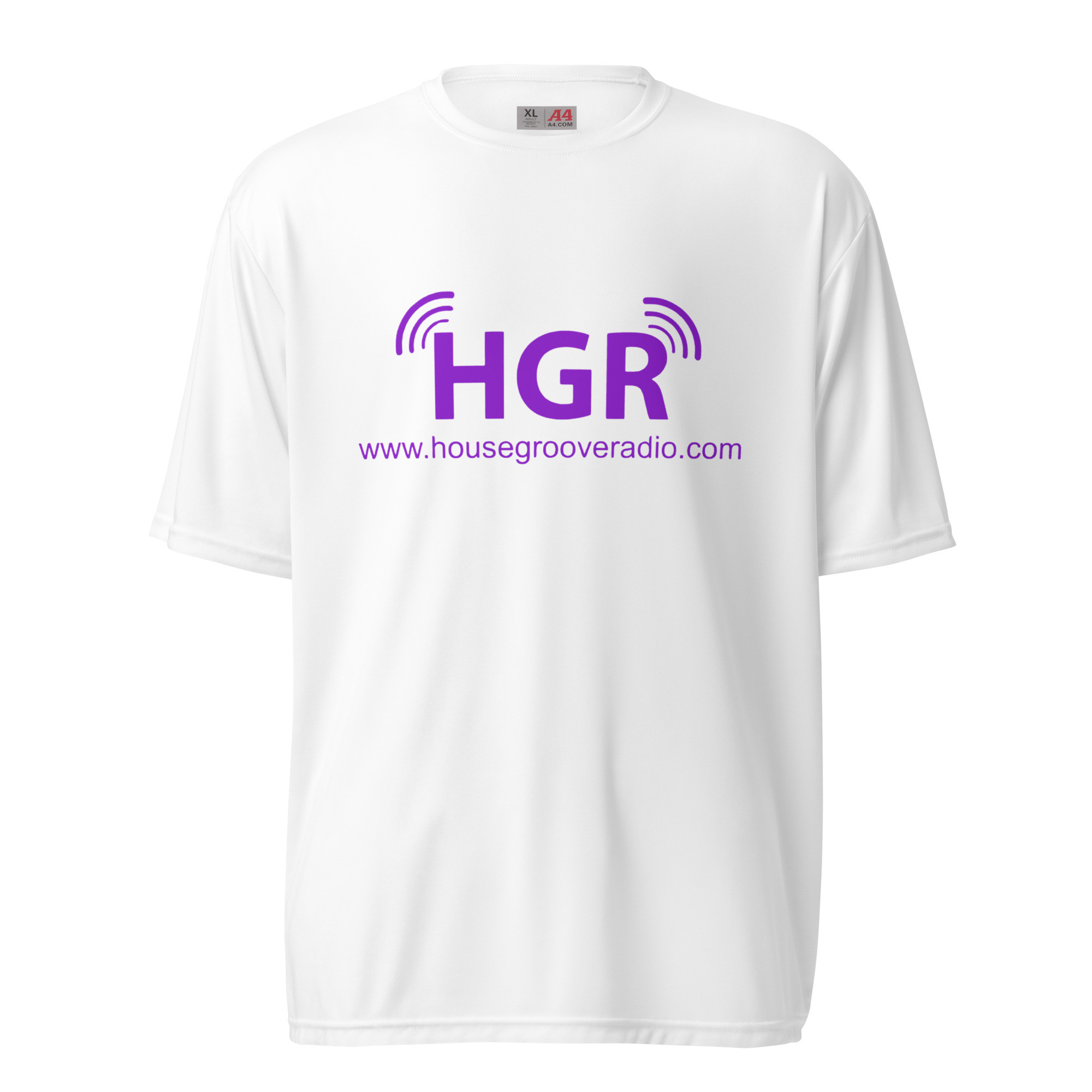 PURPLE Unisex performance crew neck t-shirt