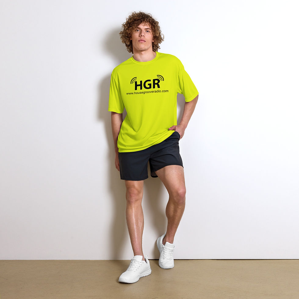 Thumbnail: BLACK LOGO Unisex performance crew neck t-shirt 