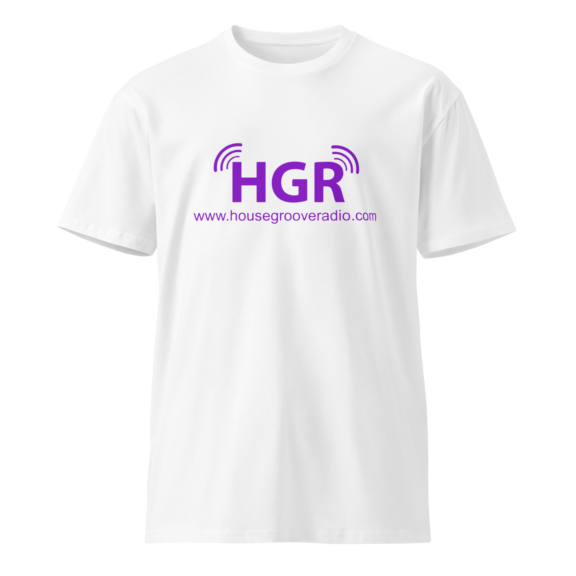 PURPLE HGR Cotton Unisex premium t-shirt