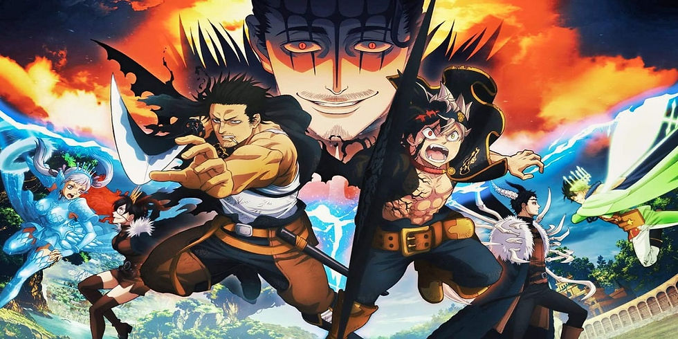 Black Clover anime like Demon Slayer