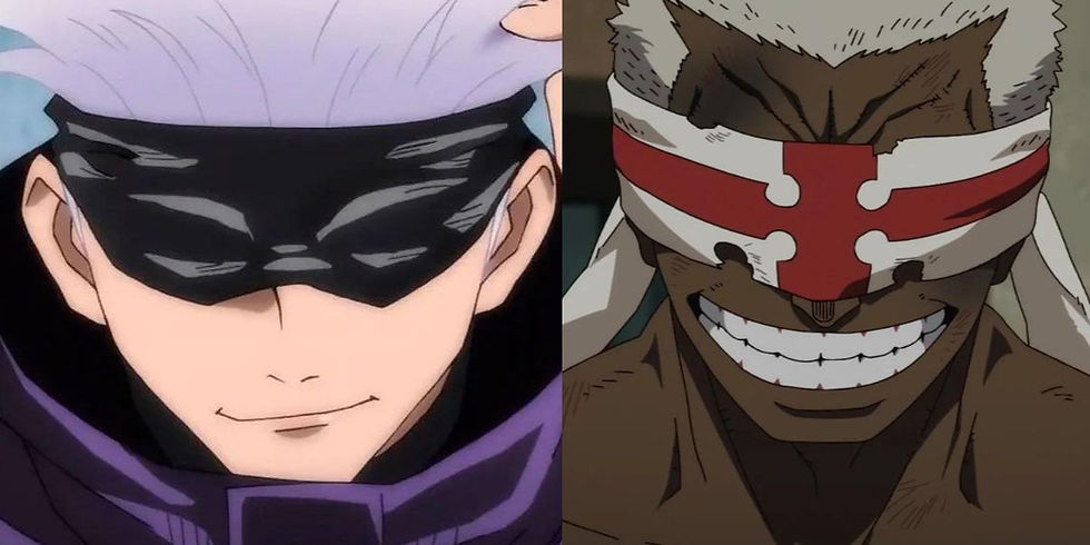 10 best anime characters who wear a blindfold