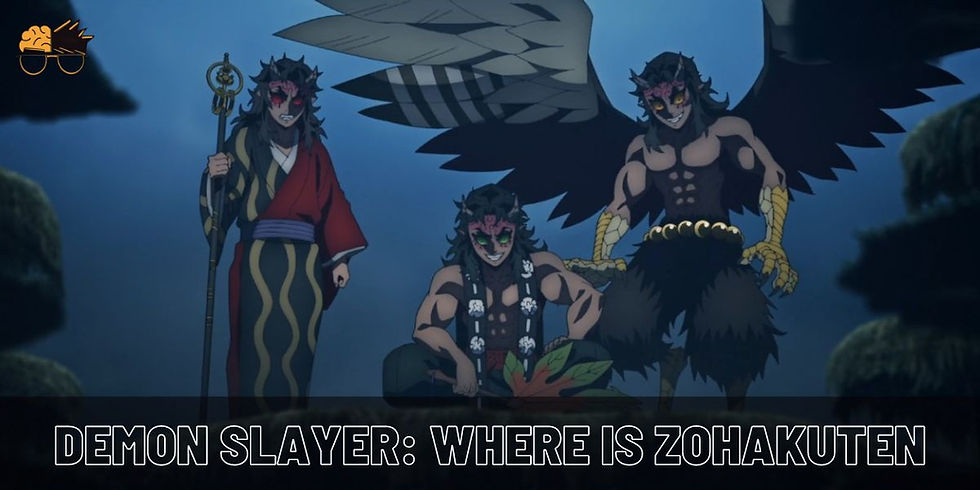 Demon Slayer where is Zohakuten