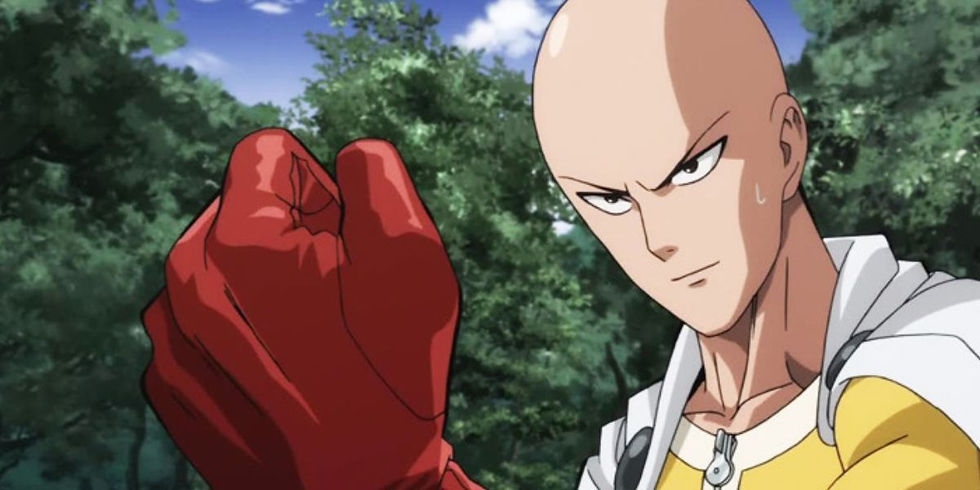 Saitama is the strongest human without superpowers