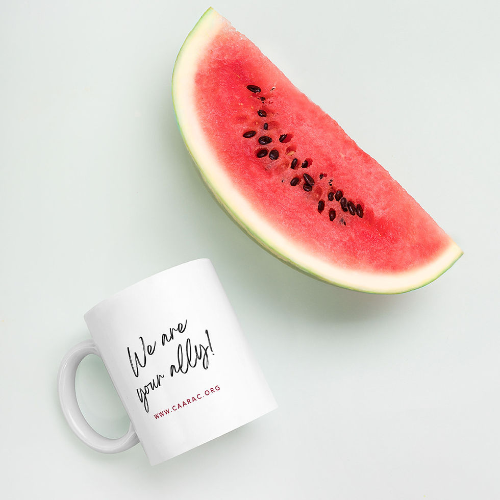 Thumbnail: CAARAC WHITE GLOSSY MUG