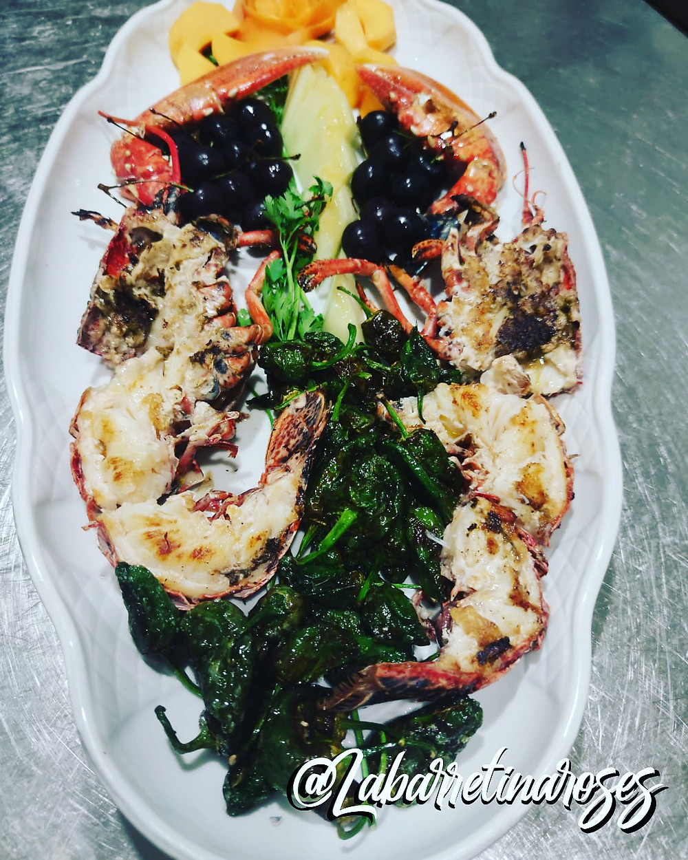 Bogavante de Roses a la plancha