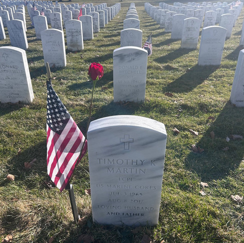 A moment of remembrance.