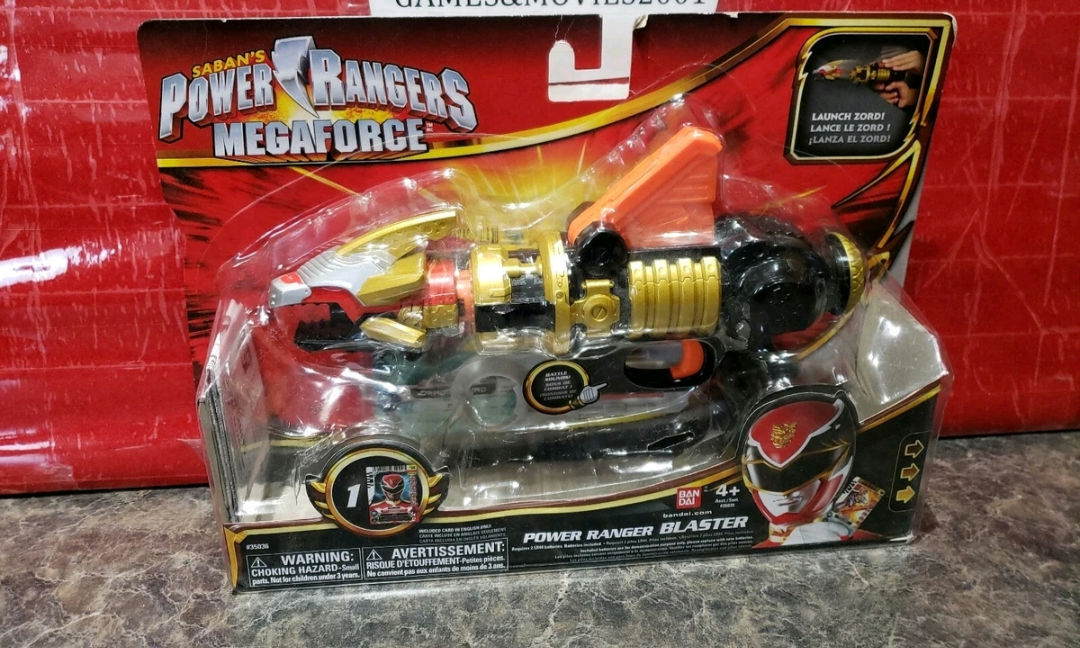 Power Rangers Megaforce Role Play Blaster With Electronic Sounds Launches Zord