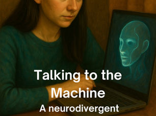 From left to right: Autism and AI characters.