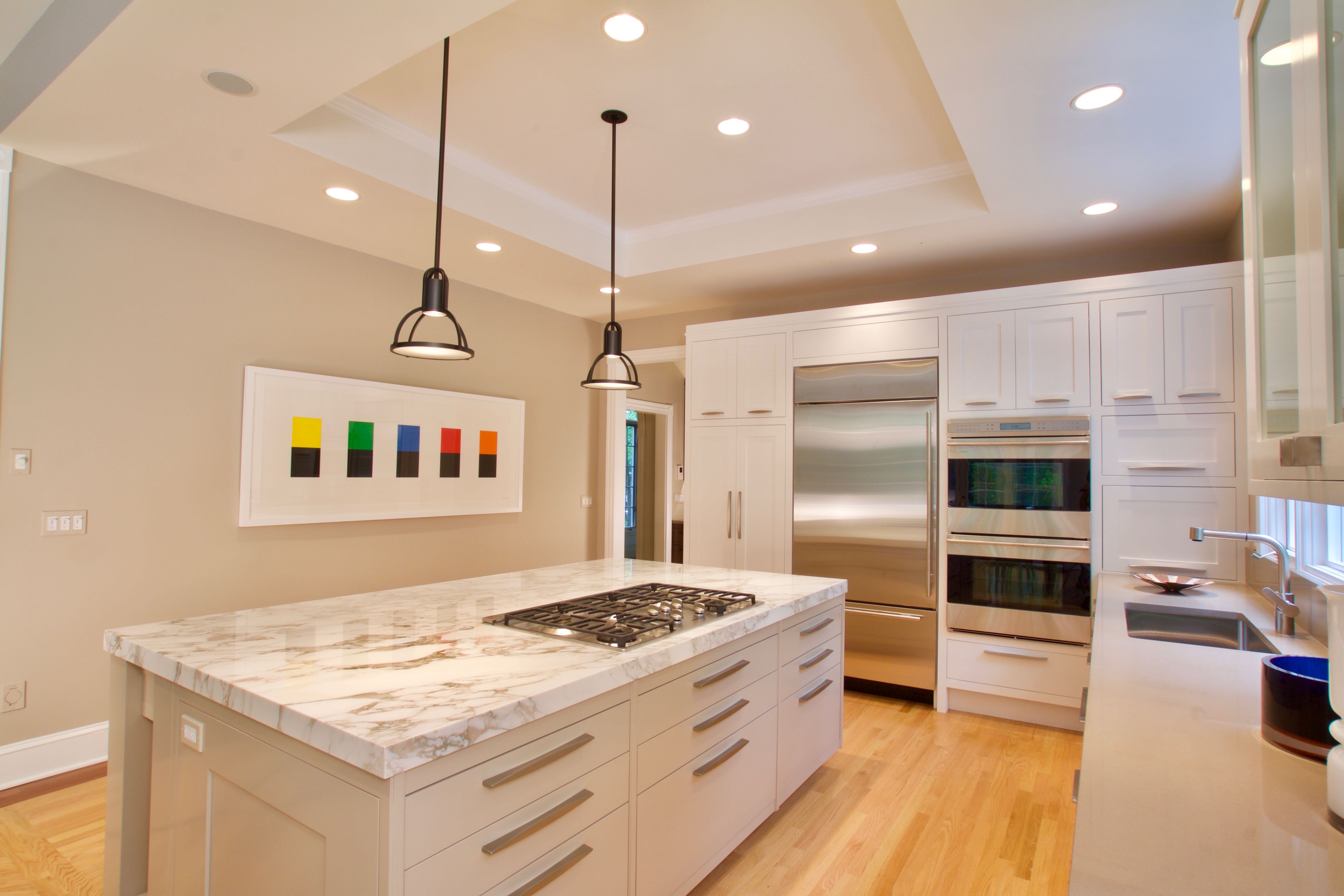 Clean Relaxing Kitchen Bryhn Design/Build Flemington, New Jersey